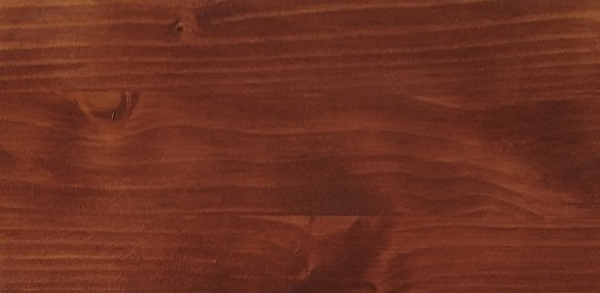 Tavolo su misura in pino - Colore Mogano